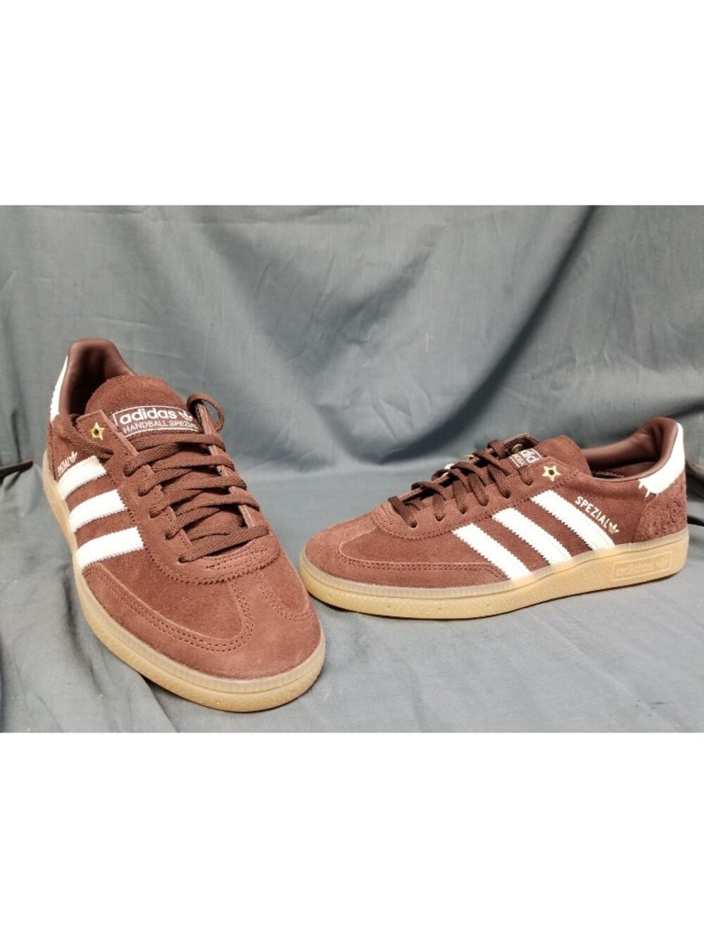 Adidas Handball Spezial Auburn Off White Gum JQ4489 Women's Size 7.5 NEW NO BOX